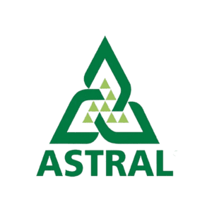 Logo da franquia Astral, especializada em controle de pragas, disponível na Planet Franchise.