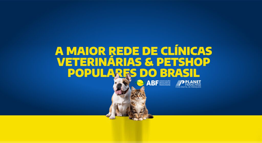 Cachorro bulldog francês e gato maine coon representando franquia Apaixonados por Quatro Patas clínica veterinária